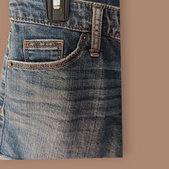 Universal Thread Distressed Denim Shorts Womens 2/26R Casual Style - Picture 6 of 12
